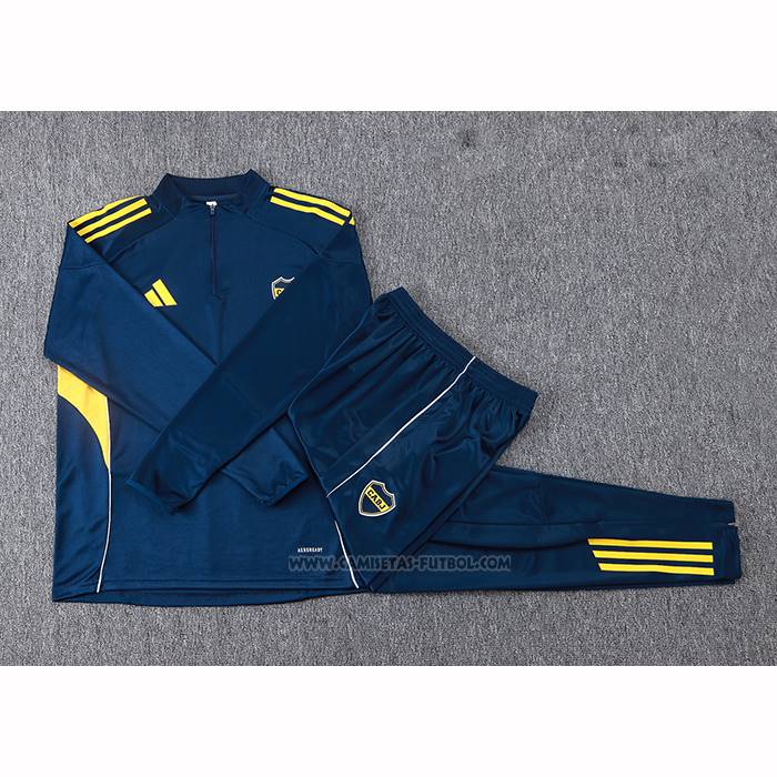 Chandal de Sudadera del Boca Juniors Nino 2025-2026 Azul
